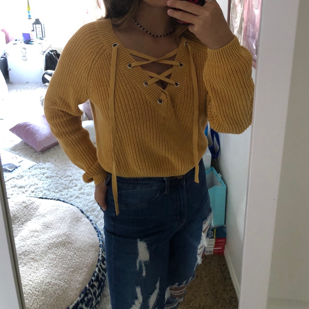 Yellow Sweater